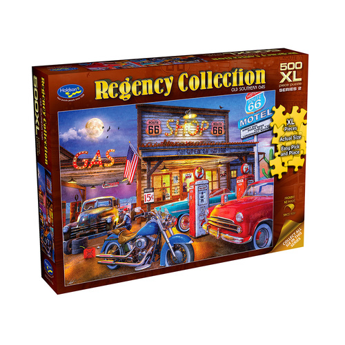 Holdson Regency Collection Old Southern Gas Jigsaw Puzzle XL 500pcs (HOL777600)