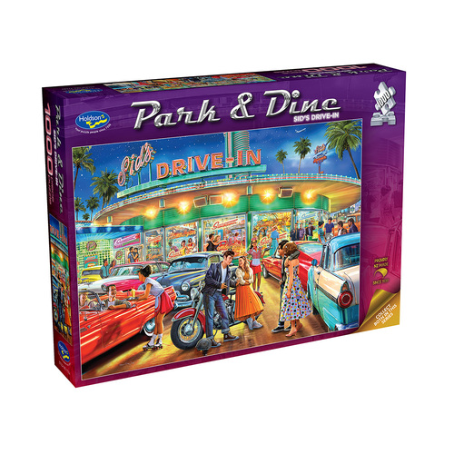 Holdson Park & Dine Sids Drive-In Jigsaw Puzzle 1000pcs (HOL777648)