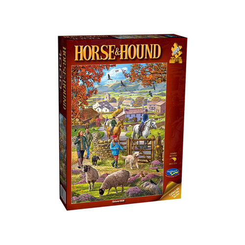 Holdson Horse & Hound Autumn Walk Jigsaw Puzzle 1000 Pieces (HOL777679)