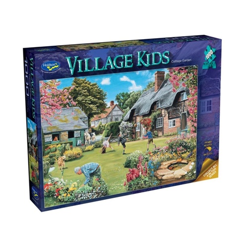Holdson Village Kids: Cottage Garden Jigsaw Puzzle 1000 Pieces