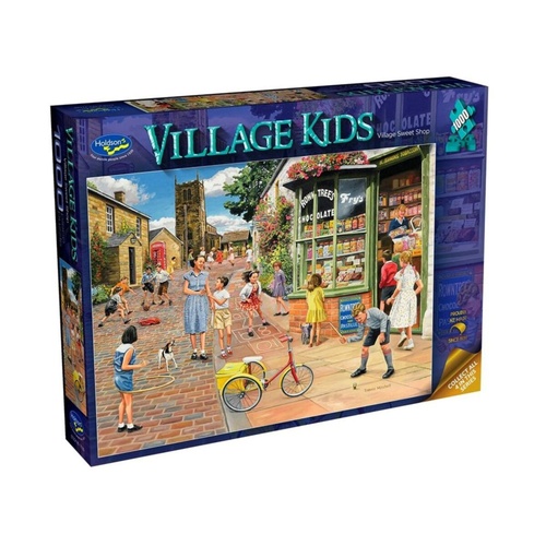 Holdson Village Kids: Village Sweet Shop Jigsaw Puzzle 1000 Pieces