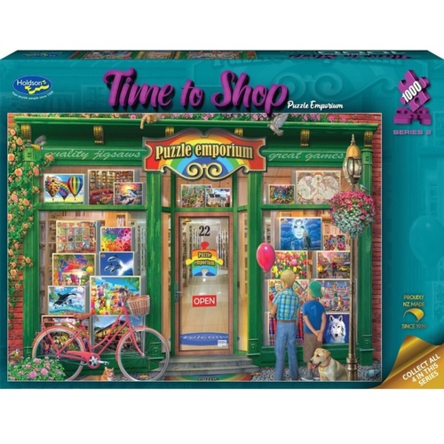 Holdson Time to Shop: Puzzle Emporium Ser 2 Jigsaw Puzzle 1000 Pieces