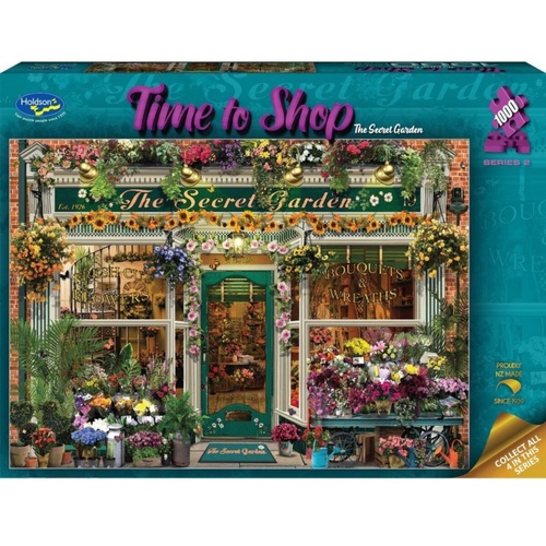 Holdson Time to Shop: The Secret Garden Ser 2 Jigsaw Puzzle 1000 Pieces