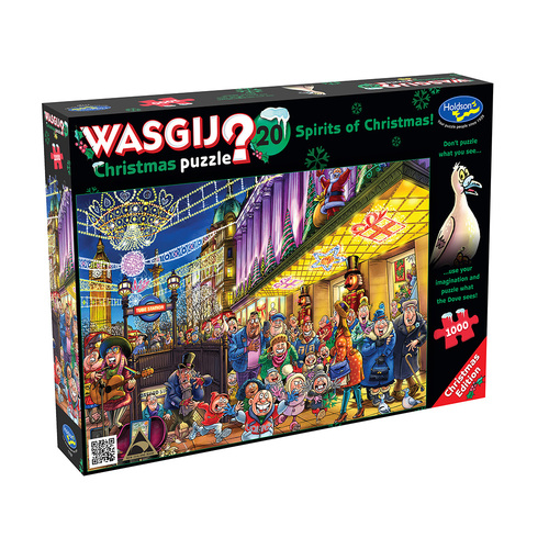 Holdson Wasgij Christmas 20 Spirits of Christmas Jigsaw Puzzle (HOL777976)