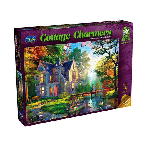 Holdson Cottage Charmers Ser 2 Lodgefin Jigsaw Puzzle 1000pcs (HOL778003)