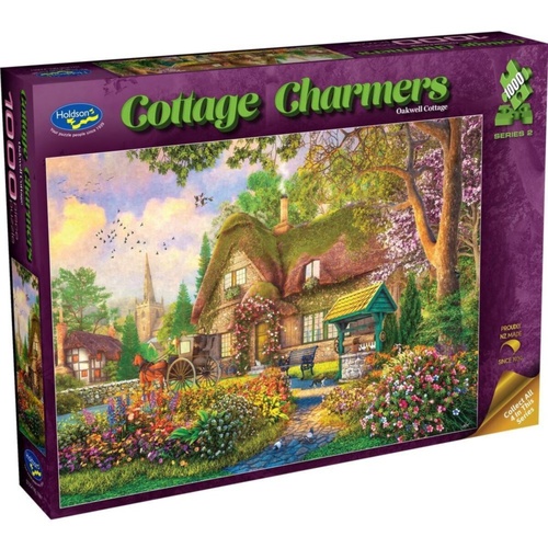 Holdson Cottage Charmers: Oakwell Cottage Ser 2 Jigsaw Puzzle 1000 Pieces