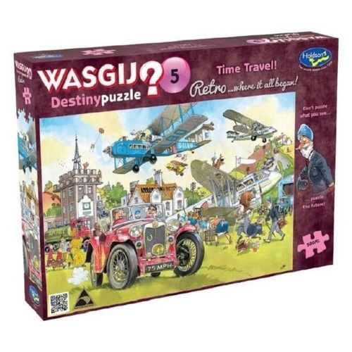 Holdson Wasgij? Destiny 5 Time Travel! Jigsaw Puzzle XL 500 Pieces