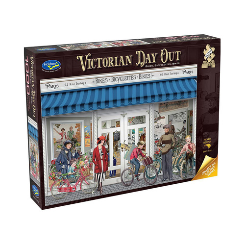 Holdson Victorian Day Out Bikes Jigsaw Puzzle 1000 Pieces (HOL778355)