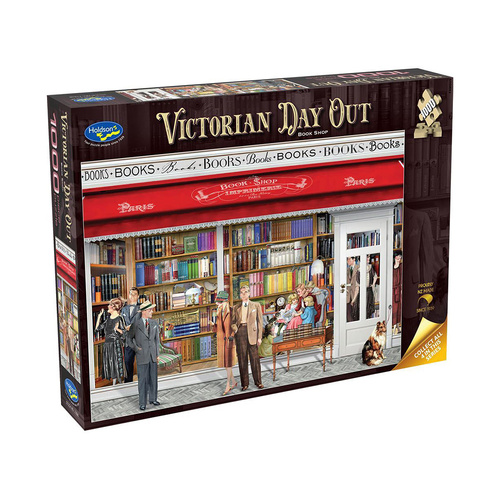 Holdson Victorian Day Out Book Shop Jigsaw Puzzle 1000 Pieces (HOL778362)