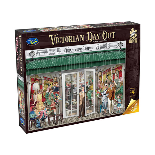 Holdson Victorian Day Out Furniture Shop Jigsaw Puzzle 1000 Pieces (HOL778379)