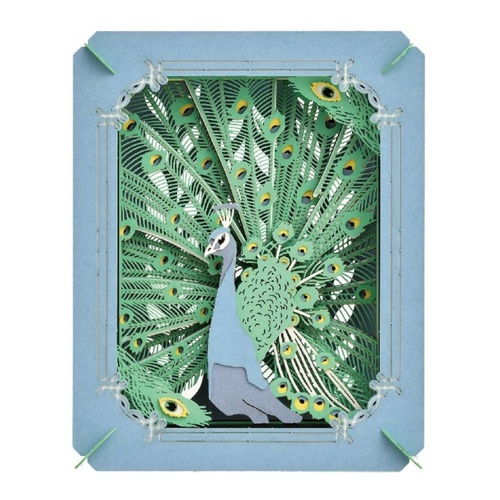 ENSKY Paper Theater Peacock Three-Dimensional Craft Kit
