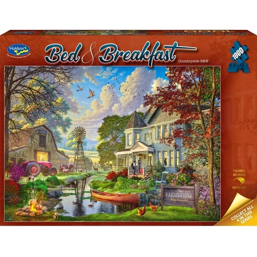 Holdson Bed & Breakfast: Countryside B&B Jigsaw Puzzle 1000 Pieces