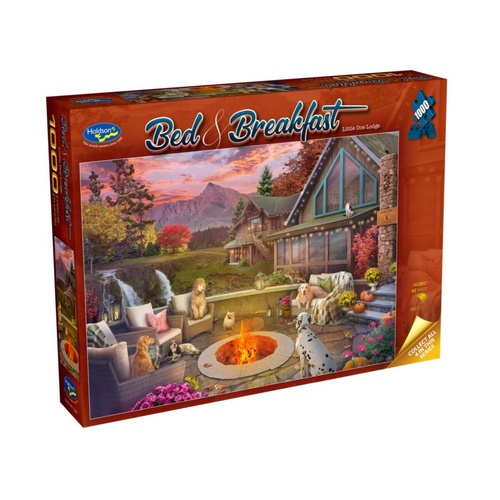 Holdson Bed & Breakfast: Little Doe Lodge Jigsaw Puzzle 1000 Pieces