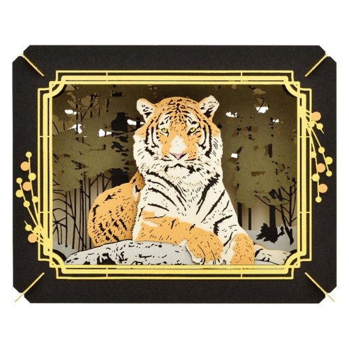 ENSKY Paper Theater Tiger Three-Dimensional Craft Kit