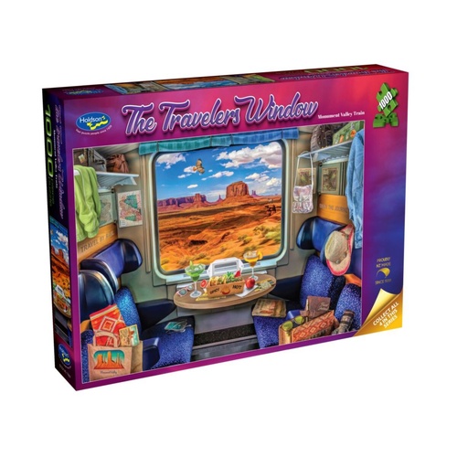 Holdson The Travelers Window: Monument Valley Jigsaw Puzzle 1000 Pieces