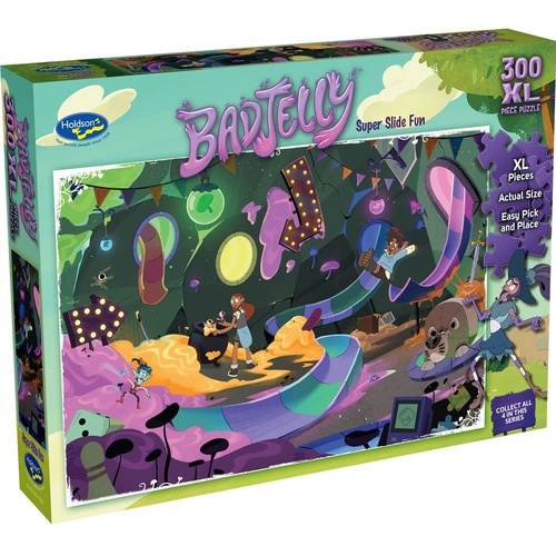 Holdson Badjelly: Super Slide Fun Jigsaw Puzzle XL 300 Pieces