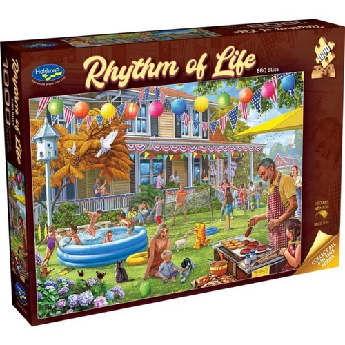 Holdson Rhythm of Life: BBQ Bliss Jigsaw Puzzle 1000 Pieces