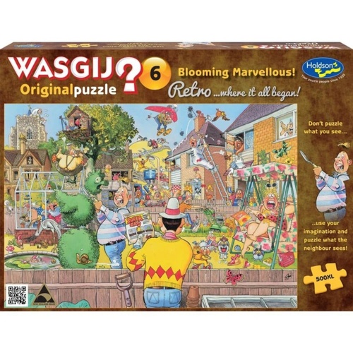 Holdson Wasgij? Orig 6 Blooming Marvellous! Jigsaw Puzzle XL 500 Pieces