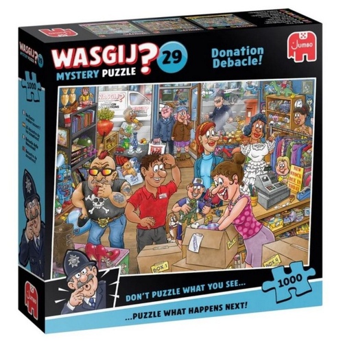 Holdson Wasgij? Mystery 29 Donation Debacle! Jigsaw Puzzle 1000 Pieces