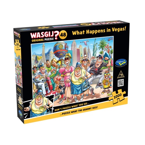 Holdson Wasgij? Original 48: What Happens in Vegas Jigsaw Puzzle 1000 Pieces