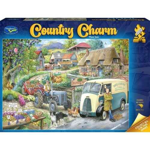 Holdson Country Charm: Plum Jam Adult Jigsaw Puzzle 1000 Pieces