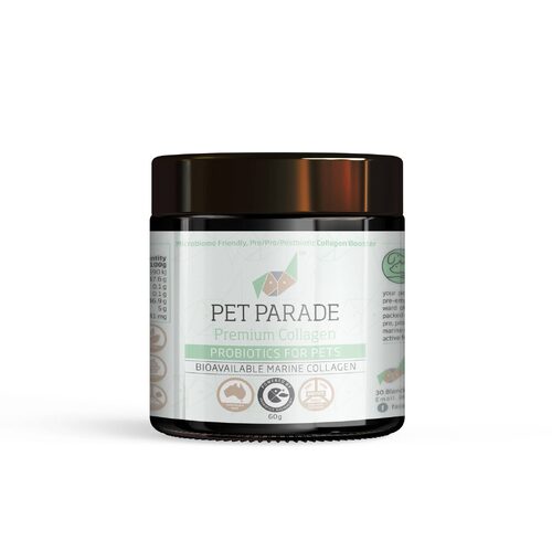 Ipromea Pet Parade Premium Collagen Probiotics for Pets 60g