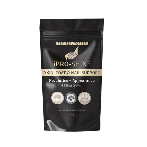 Ipromea iPro-Shine Skin Coat & Nail Support Pet Meal Topper 100g