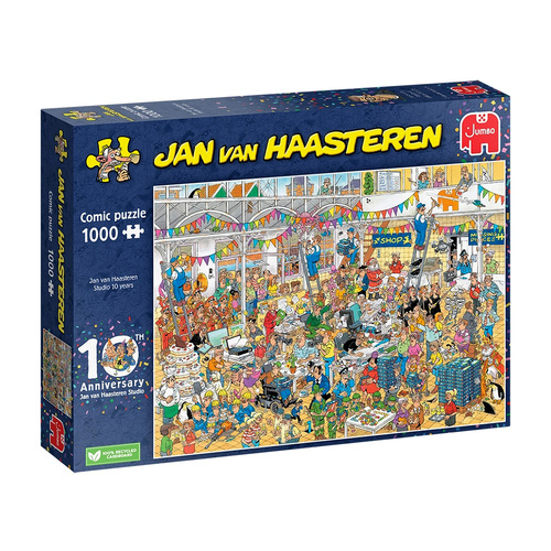 Jumbo Jan Van Haasteren 10th Anniversary Jigsaw Puzzle 1000pcs (JUM00028)