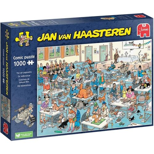Jumbo Jan Van Haasteren The Cat Pageantry Jigsaw Puzzle 1000pcs (JUM00032)