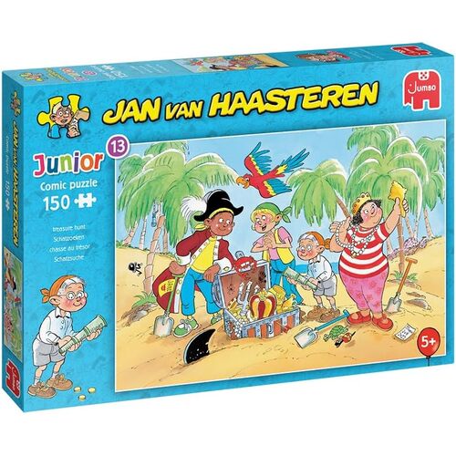 Jumbo Jan Van Haasteren Kids Treasure Hunt Jigsaw Puzzle 150pcs (JUM00034)