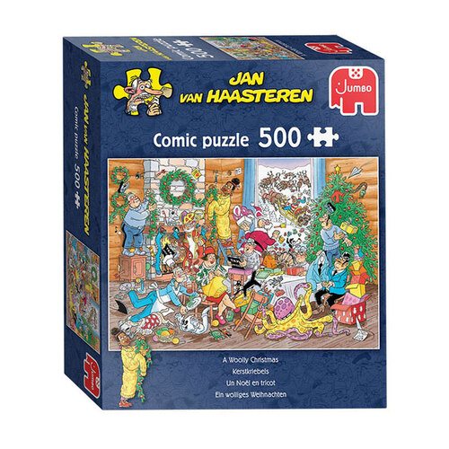 Jumbo Jan Van Haasteren Wooly Christmas Jigsaw Puzzle 500pcs (JUM00039)