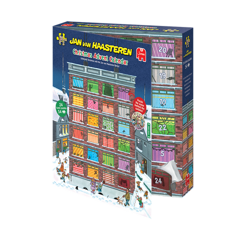 Jumbo Jan Van Haasteren Christmas Advent Calendar Jigsaw Puzzle (JUM00336)