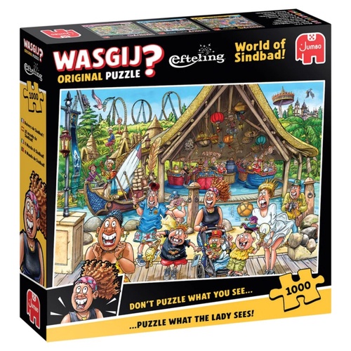 Jumbo Wasgij? Original Efteling World of Sinbad Jigsaw Puzzle 1000 Pieces
