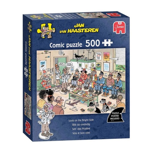Jumbo Jan van Haasteren: Look on Bright Side Jigsaw Puzzle 500 Pieces