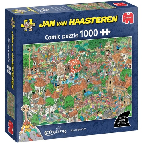 Jumbo Jan van Haasteren: Fairytale Forest Jigsaw Puzzle 1000 Pieces