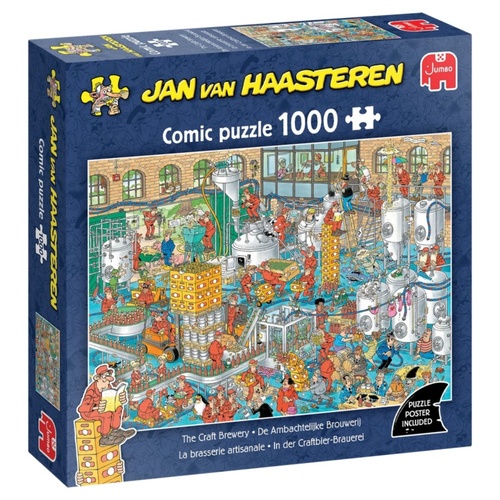 Jumbo Jan van Haasteren: The Craft Brewery Jigsaw Puzzle 1000 Pieces