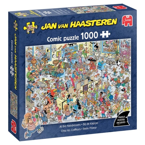 Jumbo Jan van Haasteren: At the Hairdressers Jigsaw Puzzle 1000 Pieces