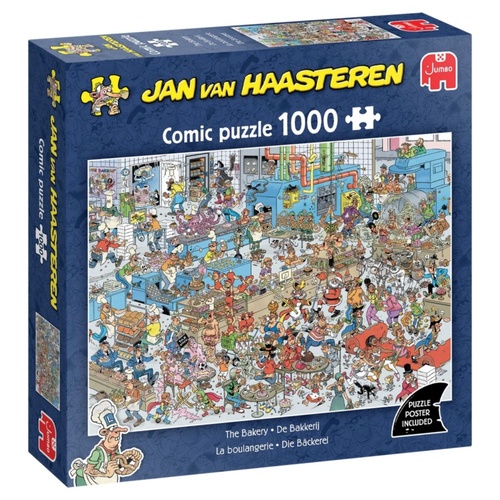Jumbo Jan van Haasteren: The Bakery Jigsaw Puzzle 1000 Pieces