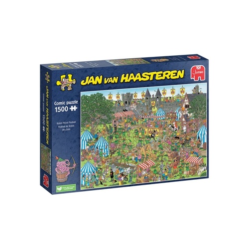 Jumbo Jan van Haasteren: Robin Hood Festival Jigsaw Puzzle 1500 Pieces