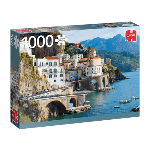 Jumbo Amalfi Coast Premium Jigsaw Puzzle 1000 Pieces (JUM18878)