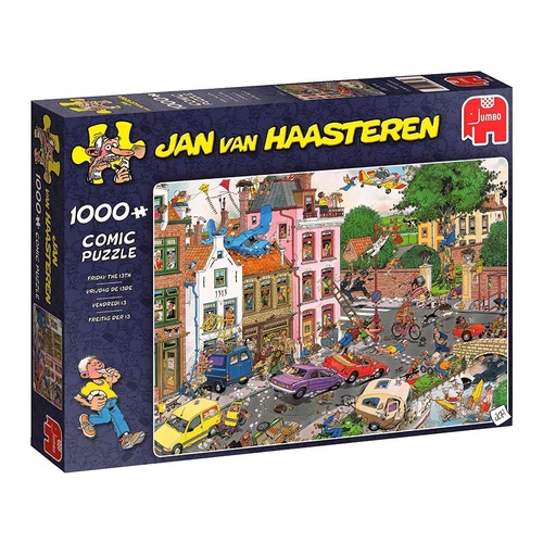 Jan Van Haasteren FRIDAY THE 13TH Jigsaw Puzzles 1000 Pieces (JUM19069)