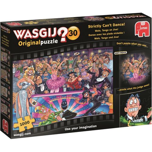 Jumbo Wasgij Original 30 Strictly Cant Dance Jigsaw Puzzle 1000pcs (JUM19160)
