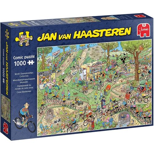 Jumbo Jan Van Haasteren World Championship Cyclocross Jigsaw Puzzle (JUM19174)