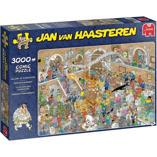 Jumbo Jan Van Haasteren Gallery of Curiosities Jigsaw Puzzle 3000pcs (JUM20031)