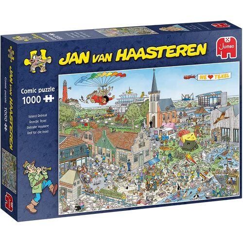 Jumbo Jan Van Haasteren Island Retreat Jigsaw Puzzle 1000pcs (JUM20036)