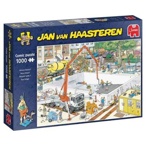 Jumbo Jan van Haasteren: Almost Ready? Jigsaw Puzzle 1000 Pieces