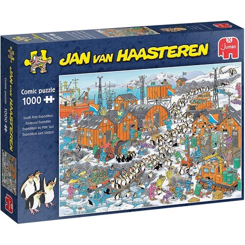 Jumbo Jan Van Haasteren South Pole Expedition Jigsaw Puzzle 1000pcs (JUM20038)