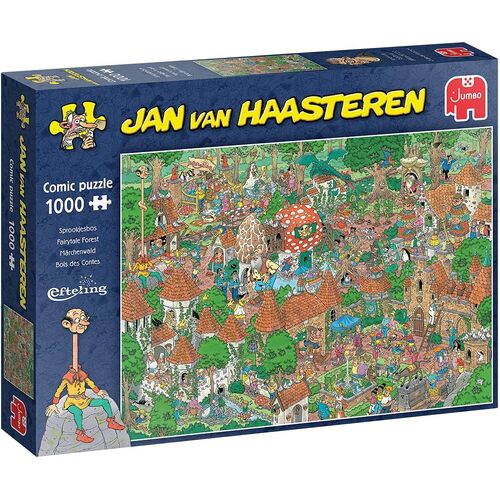 Jumbo Jan Van Haasteren Fairytale Forest Jigsaw Puzzle 1000pcs (JUM20045)