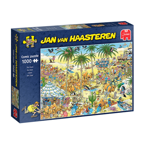 Jumbo Jan Van Haasteren The Oasis Jigsaw Puzzle 1000 Pieces (JUM20048)