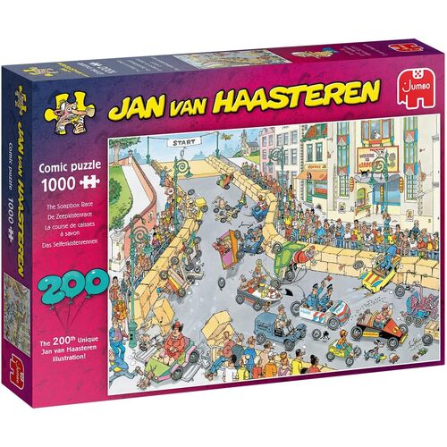 Jumbo Jan Van Haasteren The Soapbox Derby Jigsaw Puzzle 1000pcs (JUM20053)
